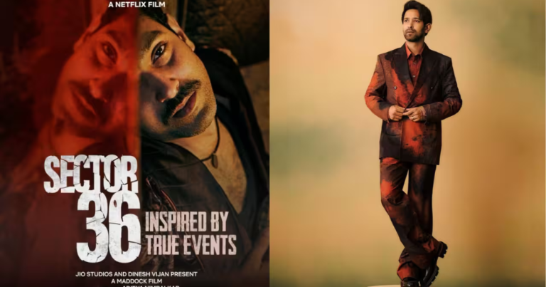 Vikrant Massey will premiere 'Sector 36' at the Indian Film Festival of Melbourne